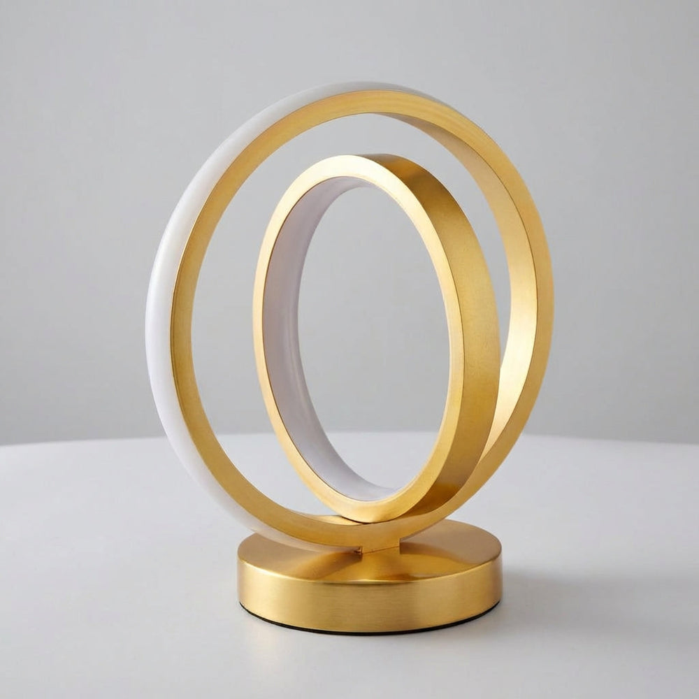 Modern Circular Accent Lamp - AuraLoop