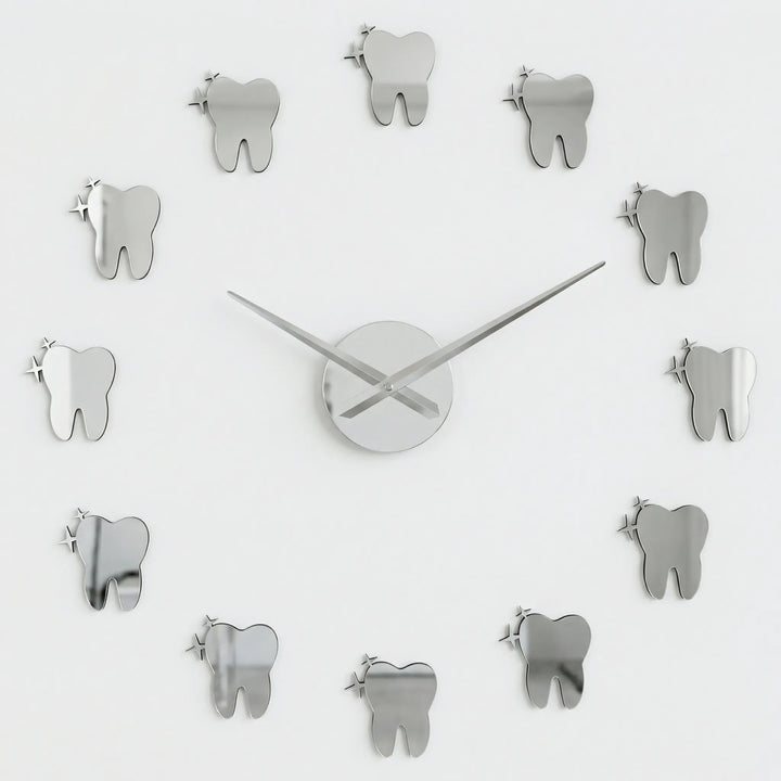 Modern Mirror Effect Wall Clock - DentiqueClock
