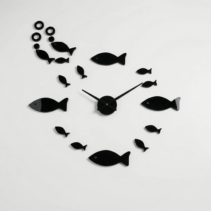 Modern Mirror Wall Clock - Miraflow