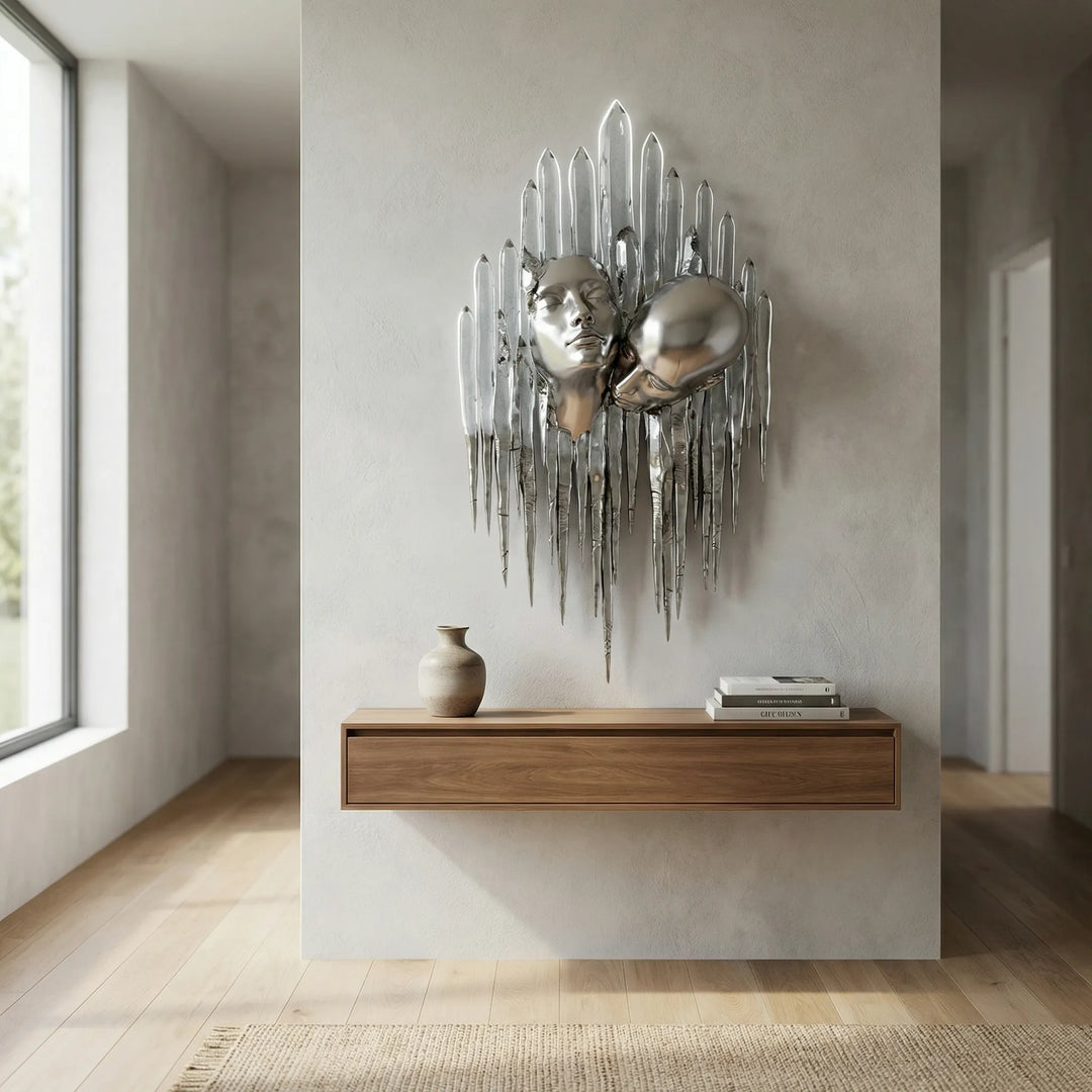 Modern Sculptural Wall Art - LuminaraSculpt