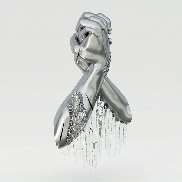 Modern Sculptural Wall Art - LuminaraSculpt