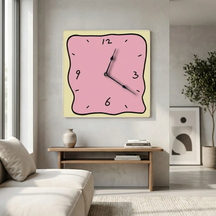Modern Square Wall Clock - TimeLuma