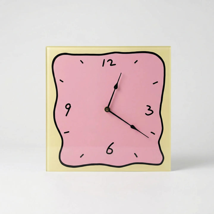 Modern Square Wall Clock - TimeLuma