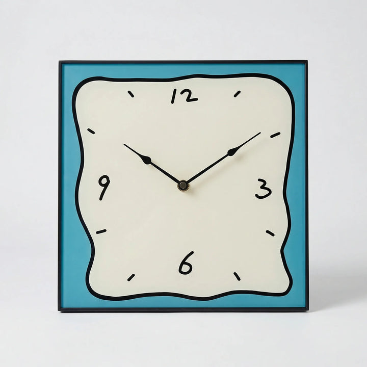 Modern Square Wall Clock - TimeLuma