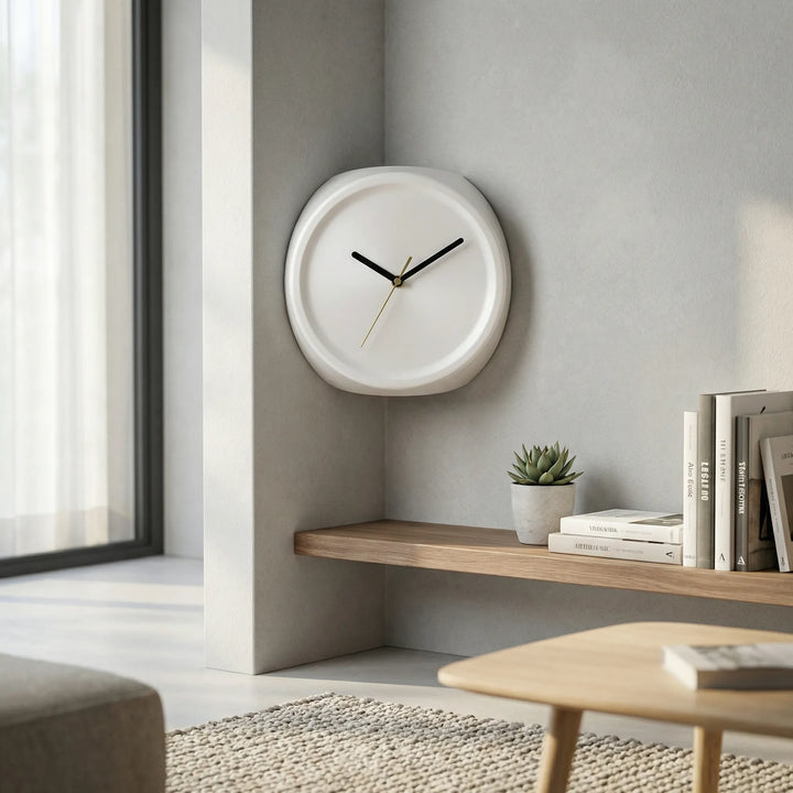 Moderne Wandklok Voor Kamerhoeken - Wallrondo