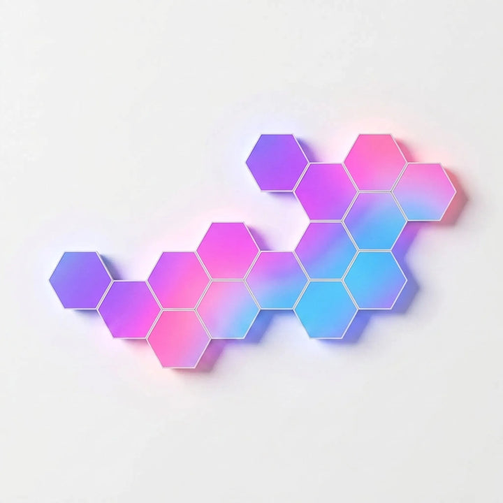 Modular Hexagon Wall Lights - Hexnode