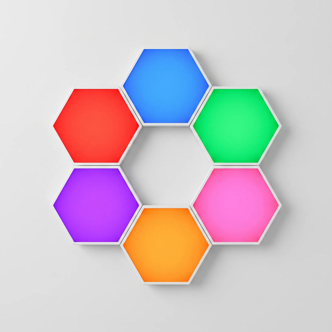Modular Hexagon Wall Lights - Hexnode
