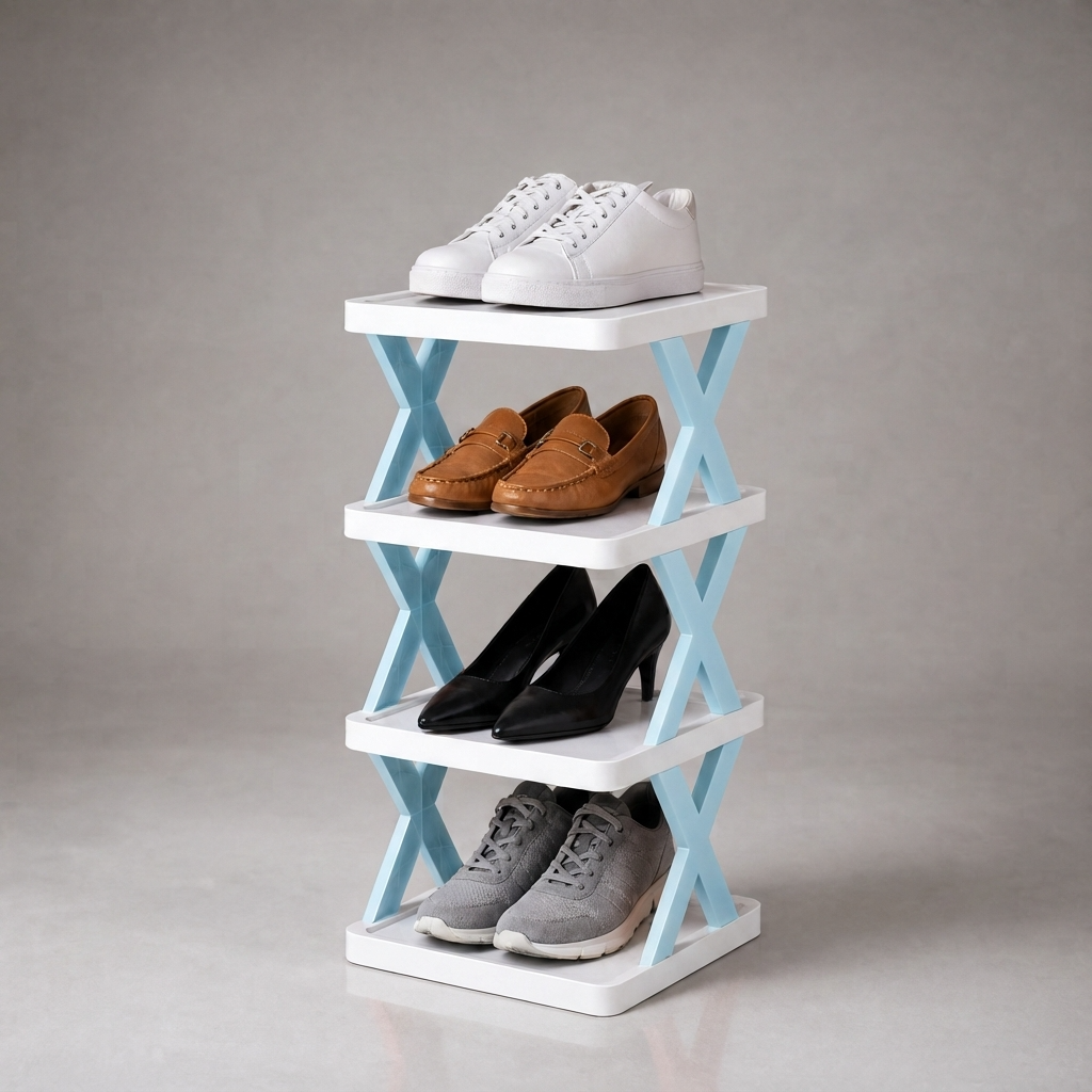 Modular Stackable Shoe Rack - Modulok