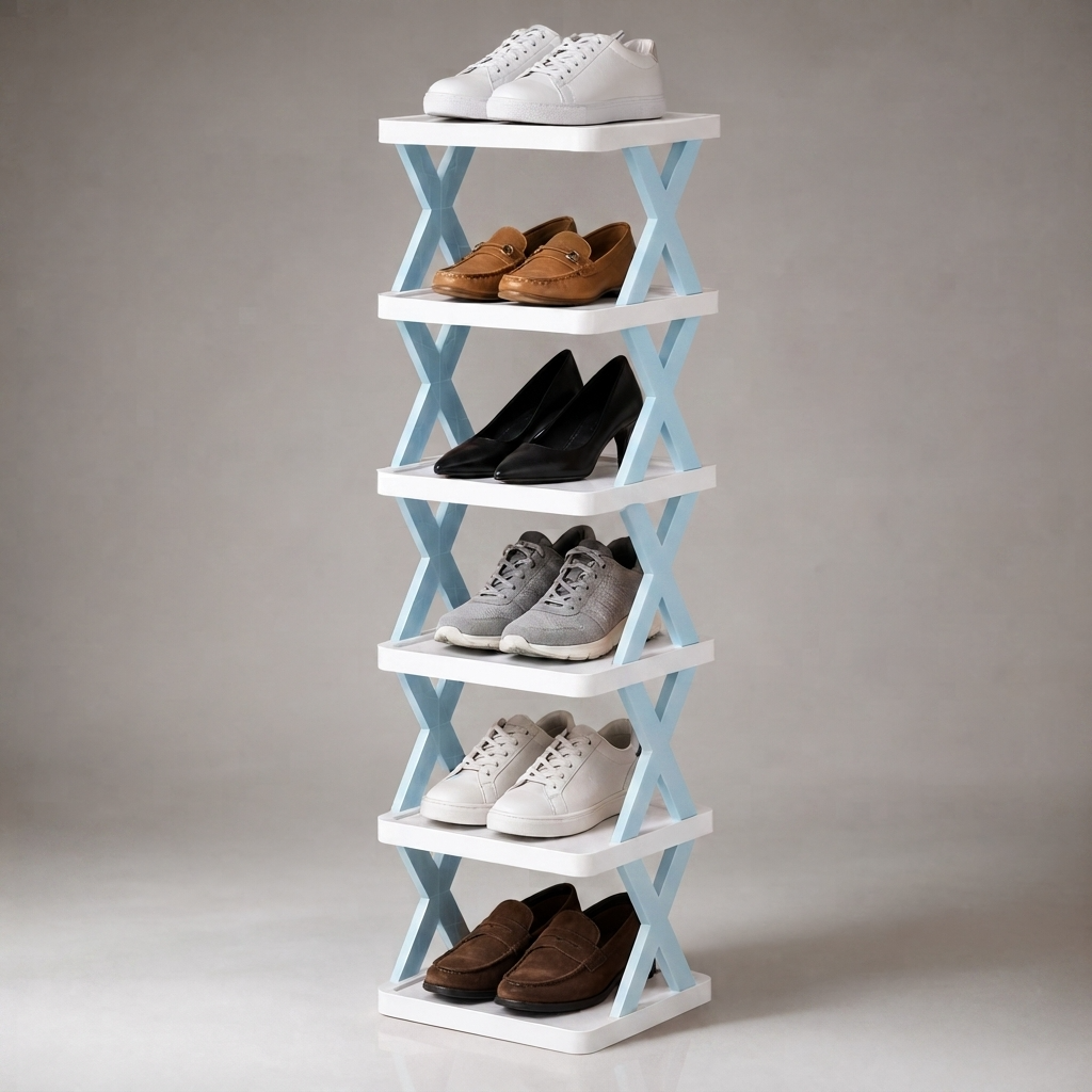 Modular Stackable Shoe Rack - Modulok