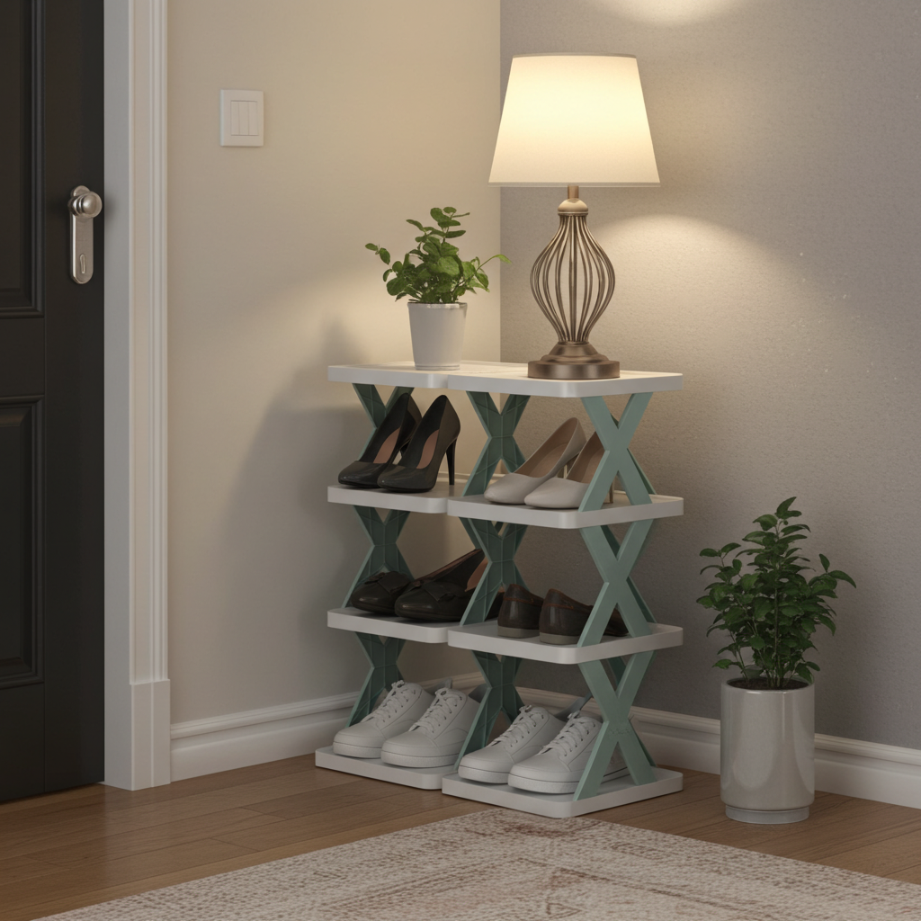 Modular Stackable Shoe Rack - Modulok