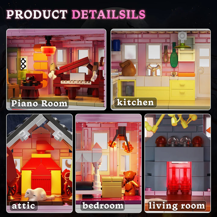Modular Miniature Building Set - Hauntique