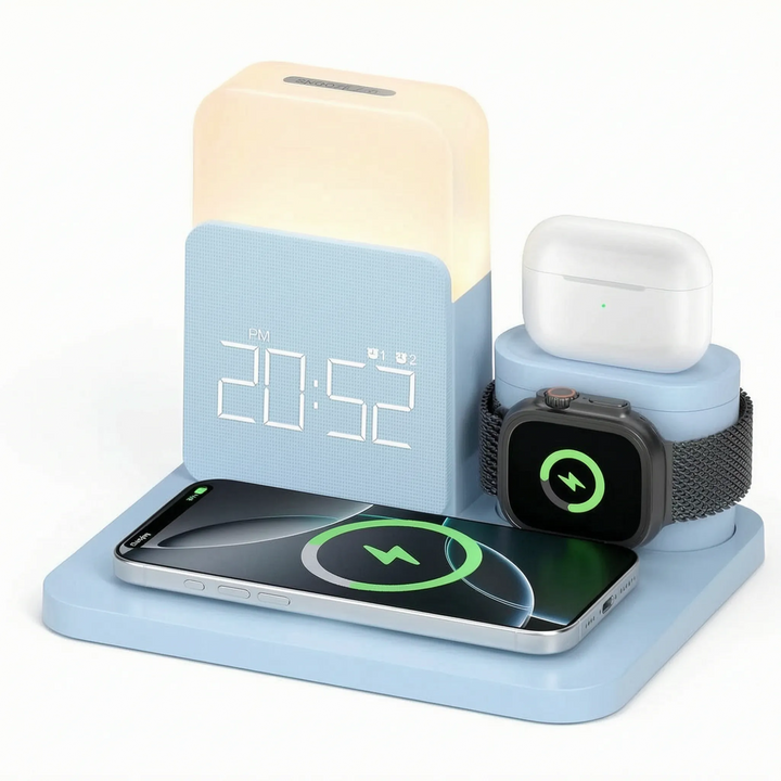 Multi-Device Wireless Charging Station - Zyncro