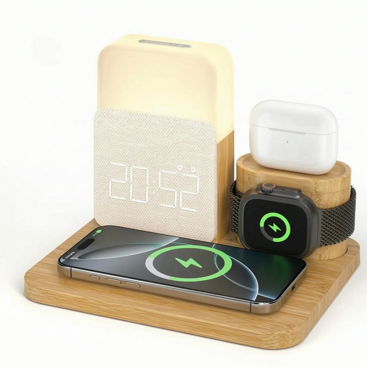 Multi-Device Wireless Charging Station - Zyncro