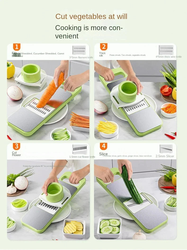 Multi-Function Vegetable Mandoline Slicer - CuliPrep