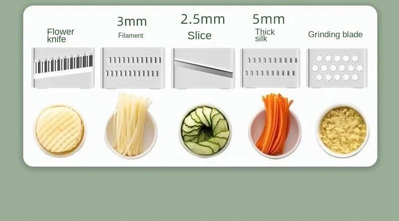 Multi-Function Vegetable Mandoline Slicer - CuliPrep