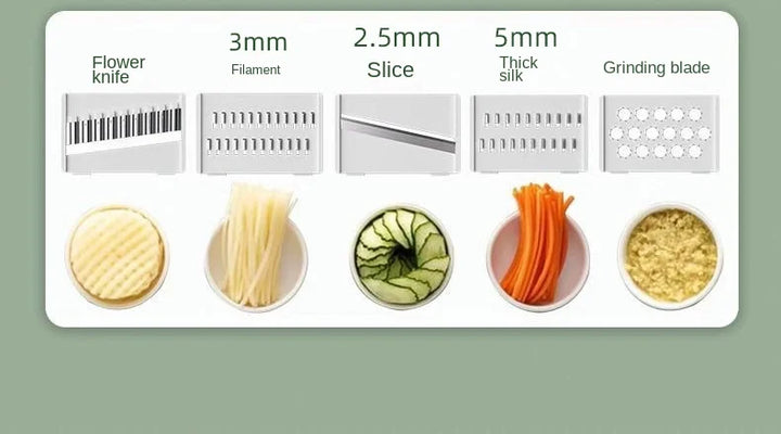 Multi-Function Vegetable Mandoline Slicer - CuliPrep