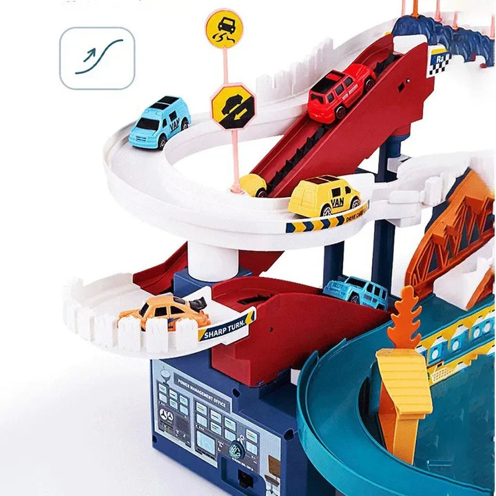Multi Level Spiral Race Track - Trackterra