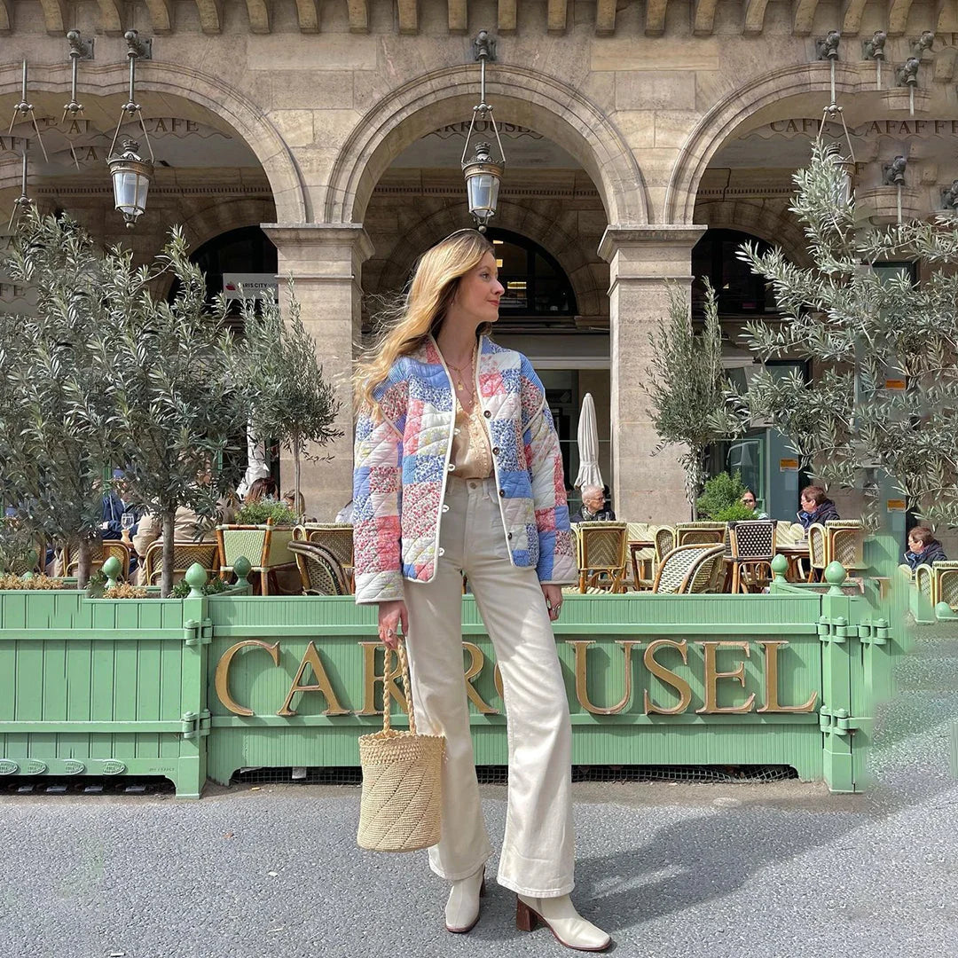 Stylish Spring Jacket - Celeste