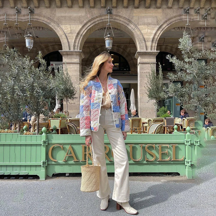 Stylish Spring Jacket - Celeste