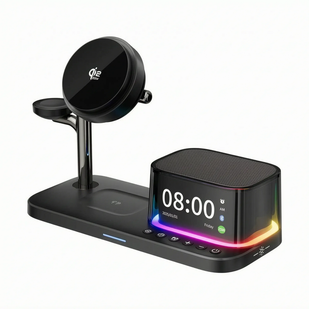 Multifunctional 3 In 1 Wireless Charging Station - PowerBase