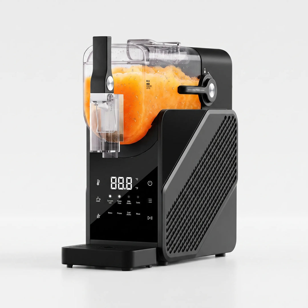 Multifunctional Slushy Maker Machine With A Digital Touch Display - Chillix