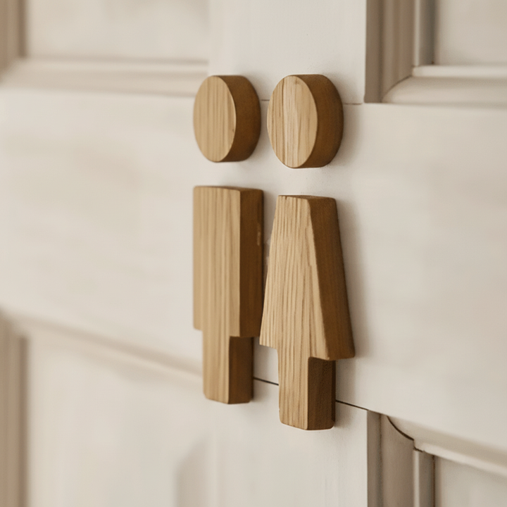 Natürliches Badezimmer Dekor - OakMarker
