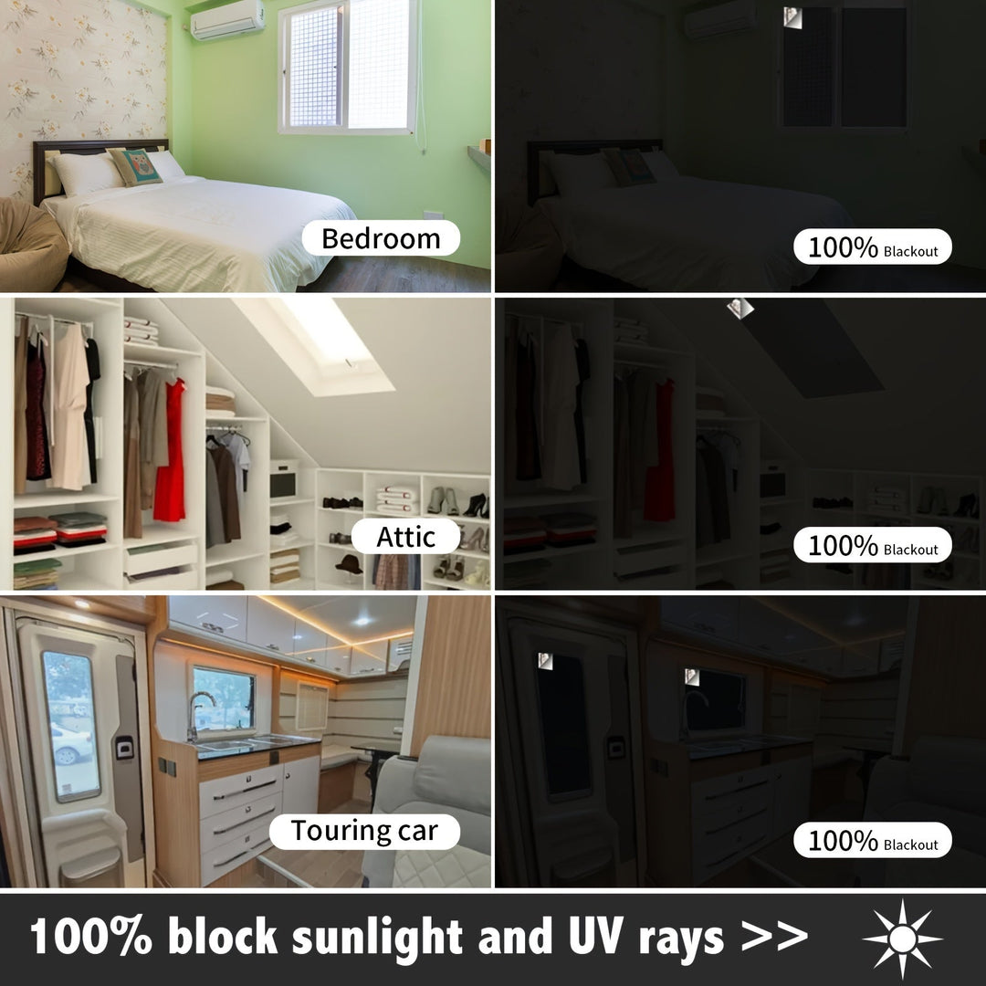 No Drill Blackout Curtains - Zencover