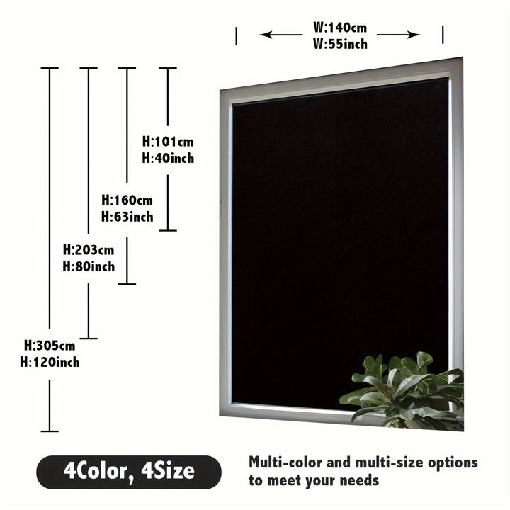No Drill Blackout Curtains - Zencover