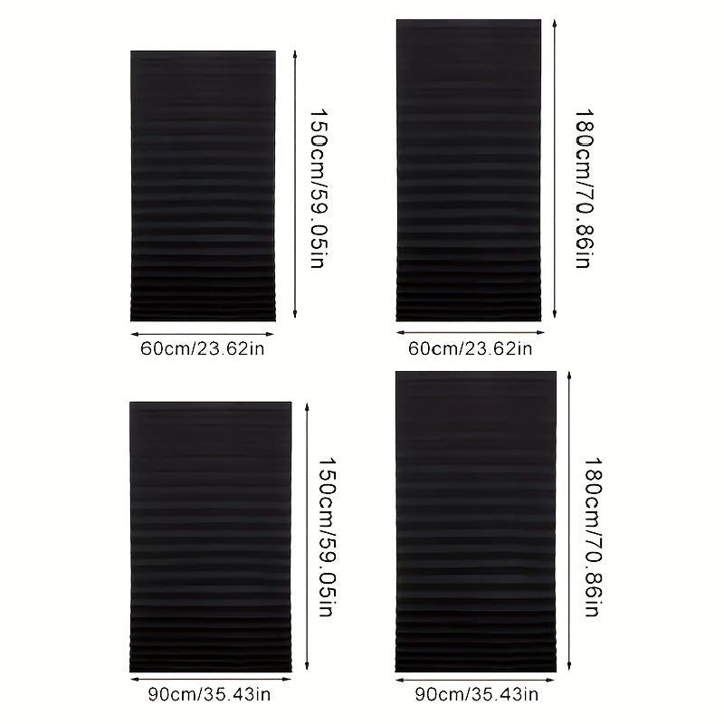 No Drill Pleated Shade - Pleato
