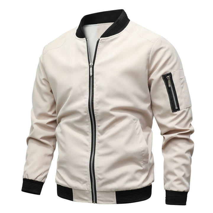 Men's bomber jacket with arm pocket – Jaron autumn edition