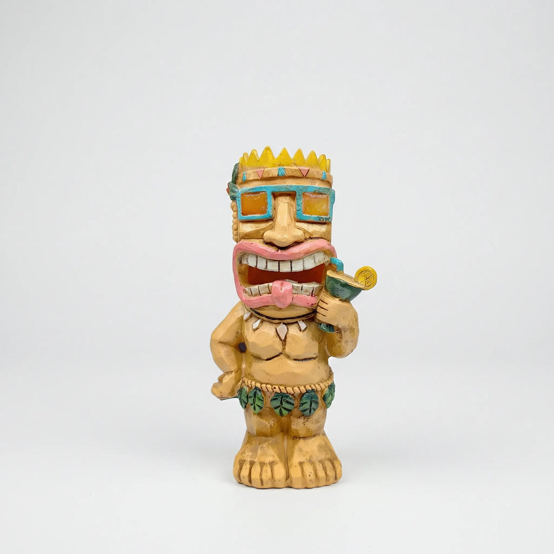 Op Zonne-Energie Werkende Tiki-Figuur Voor Buiten - Solumask