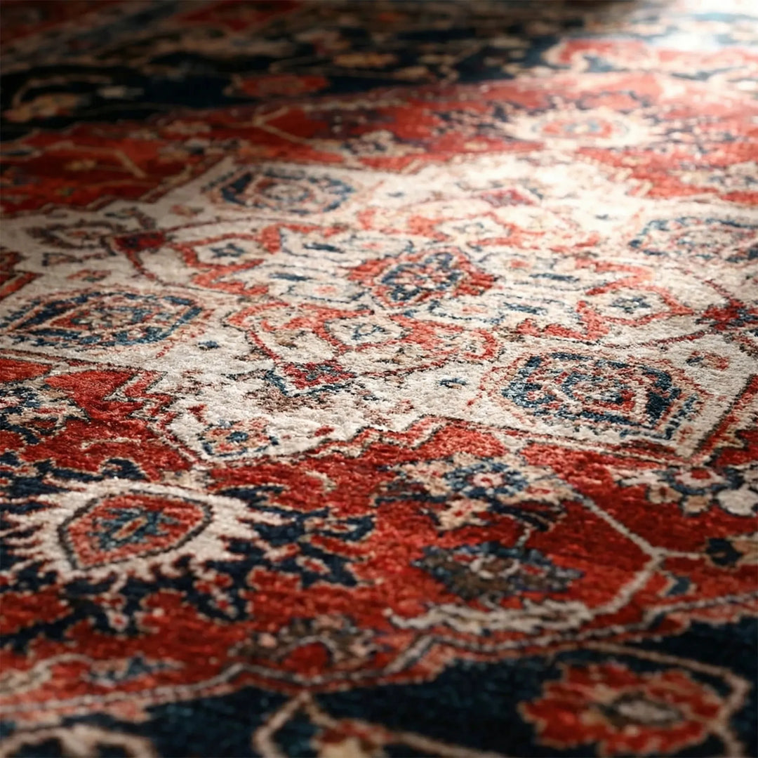 Oriental Patterned Area Rug - Heritara