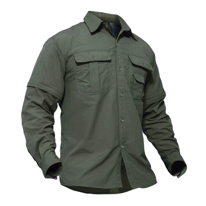 Outdoor Shirt With Zip-Off Sleeves - Ricardo