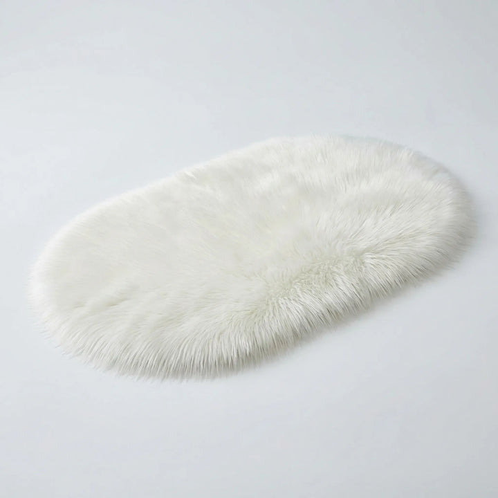 Oval Plush Area Rug - Veluryn