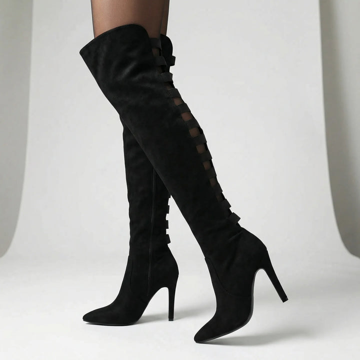 Overknee-Stiefel Mit Hohem Absatz - Lynn