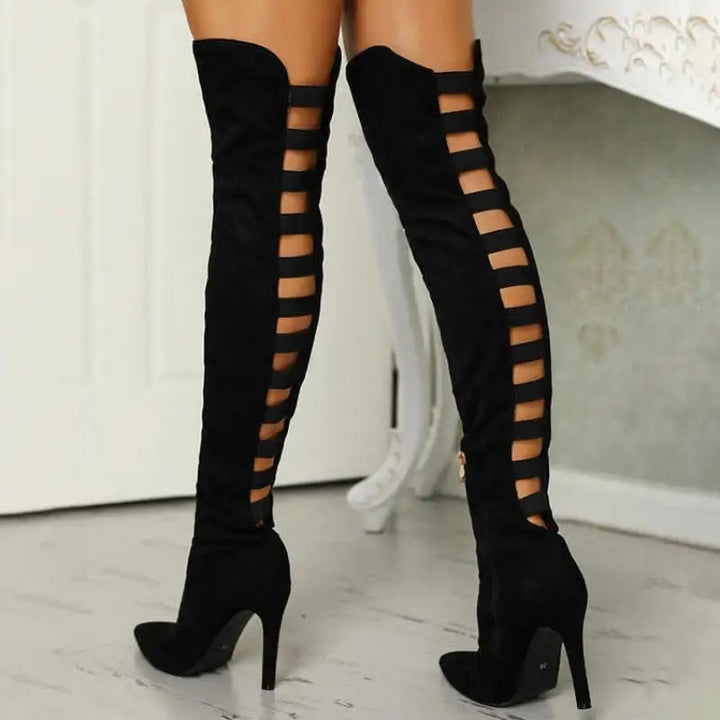 Overknee-Stiefel Mit Hohem Absatz - Lynn