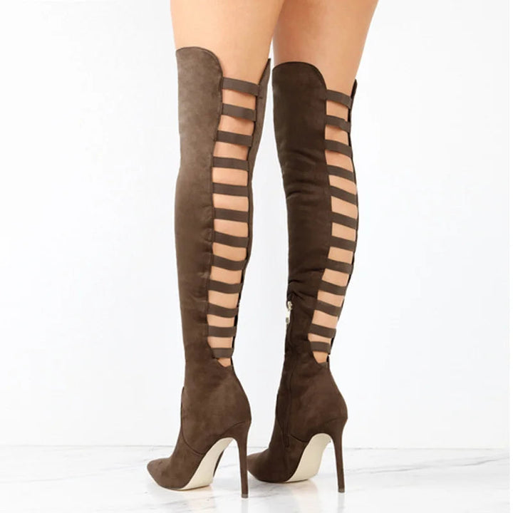 Overknee-Stiefel Mit Hohem Absatz - Lynn