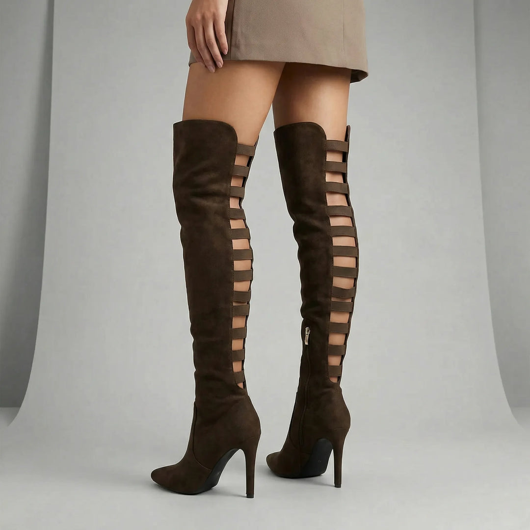 Overknee-Stiefel Mit Hohem Absatz - Lynn