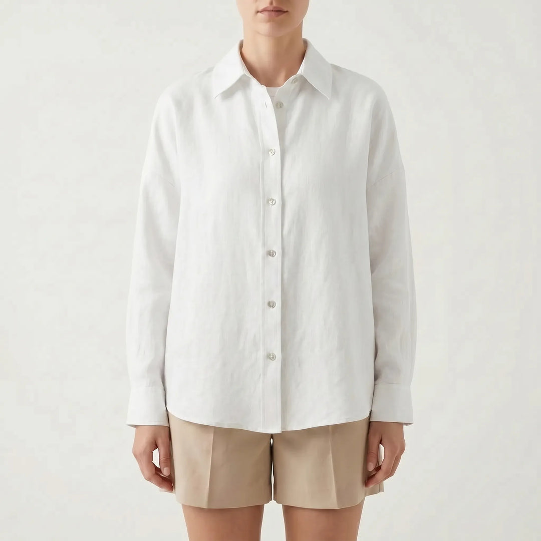 Oversized Button-Down Shirt -  Maureen