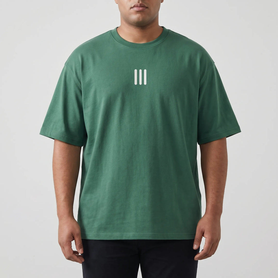 Oversized Crew Neck Graphic Tee - Frankie