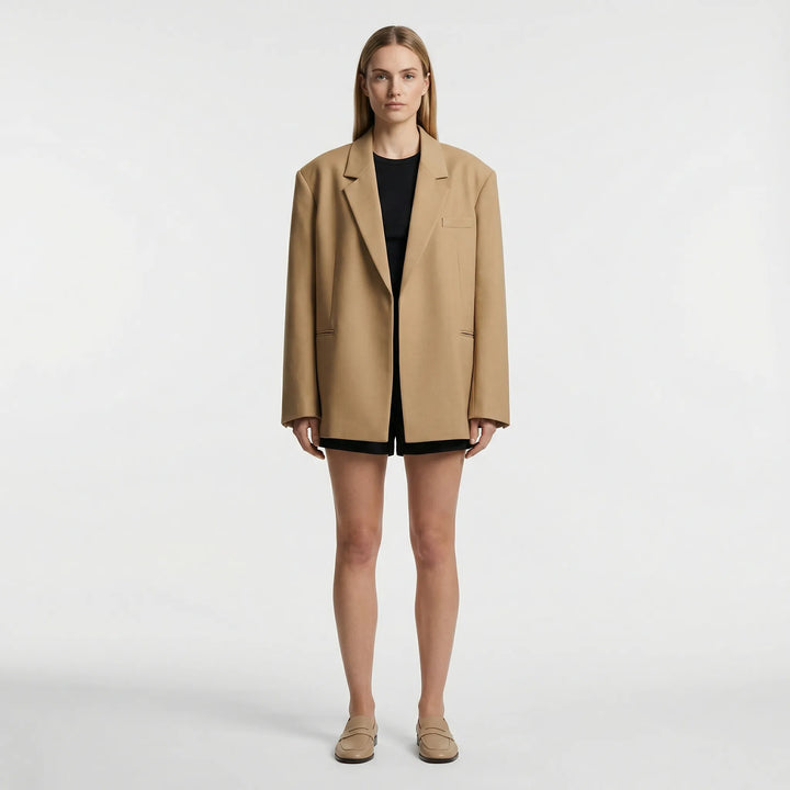 Oversized Damenblazer Mit Klarer Silhouette - Alexia
