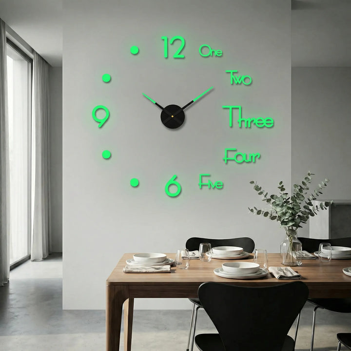 Oversized Modern Wall Clock - Clockique