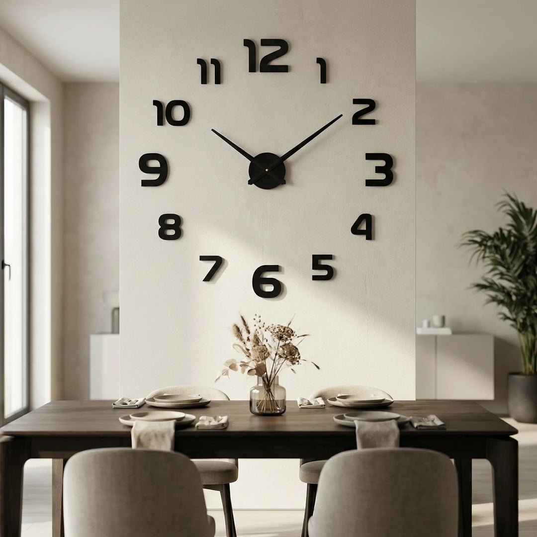 Oversized Modern Wall Clock - Clockique
