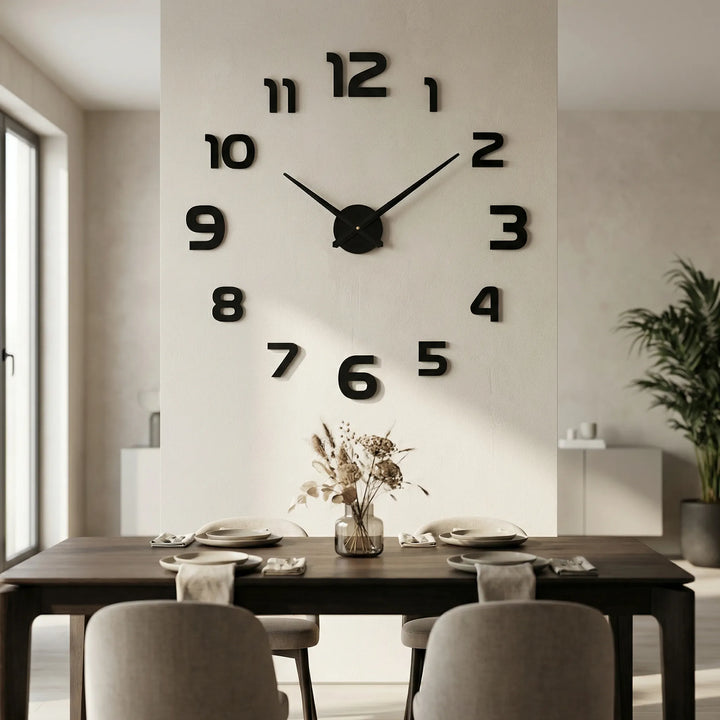 Oversized Modern Wall Clock - Clockique