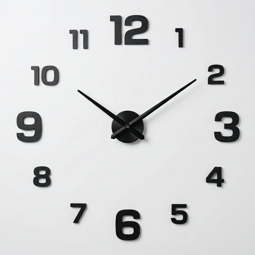 Oversized Modern Wall Clock - Clockique