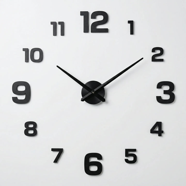 Oversized Modern Wall Clock - Clockique