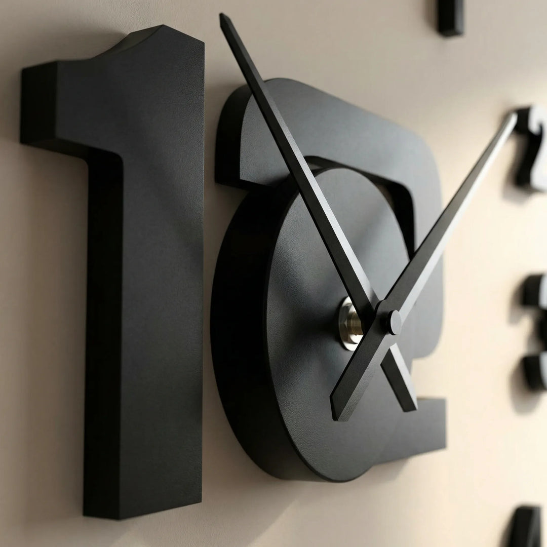 Oversized Modern Wall Clock - Clockique