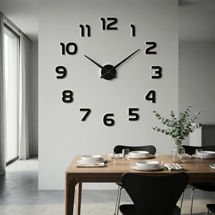 Oversized Modern Wall Clock - Clockique
