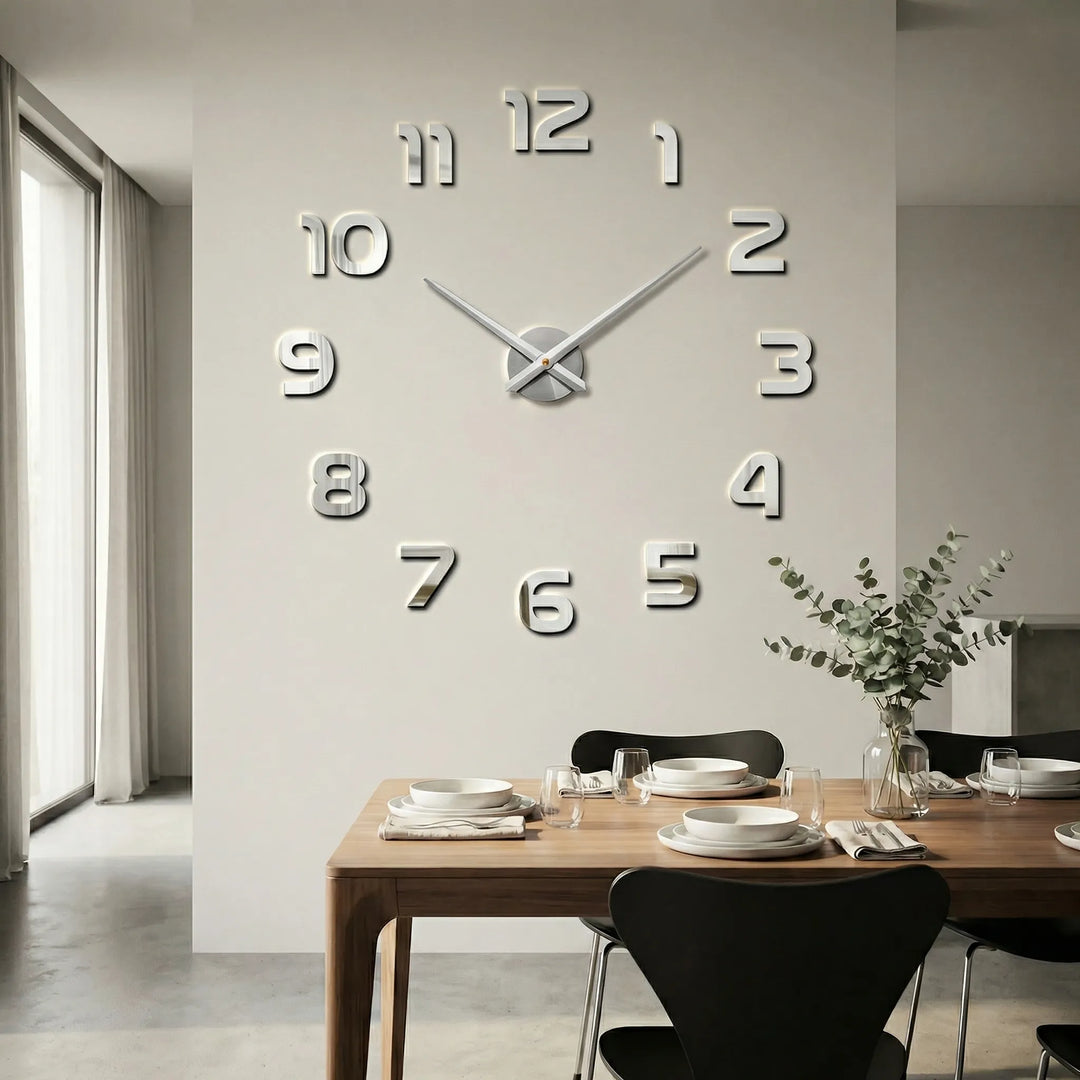 Oversized Modern Wall Clock - Clockique