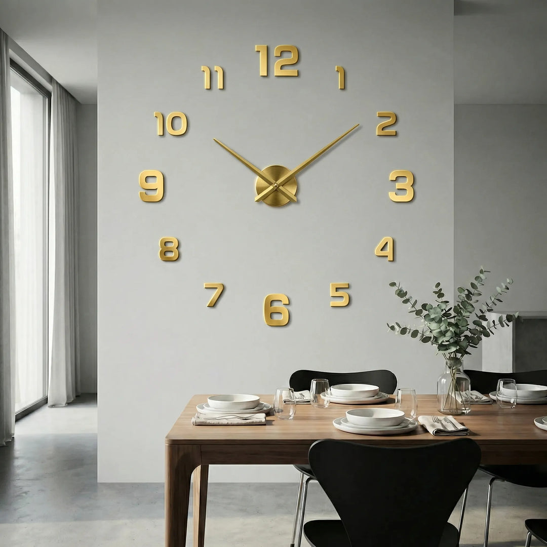 Oversized Modern Wall Clock - Clockique
